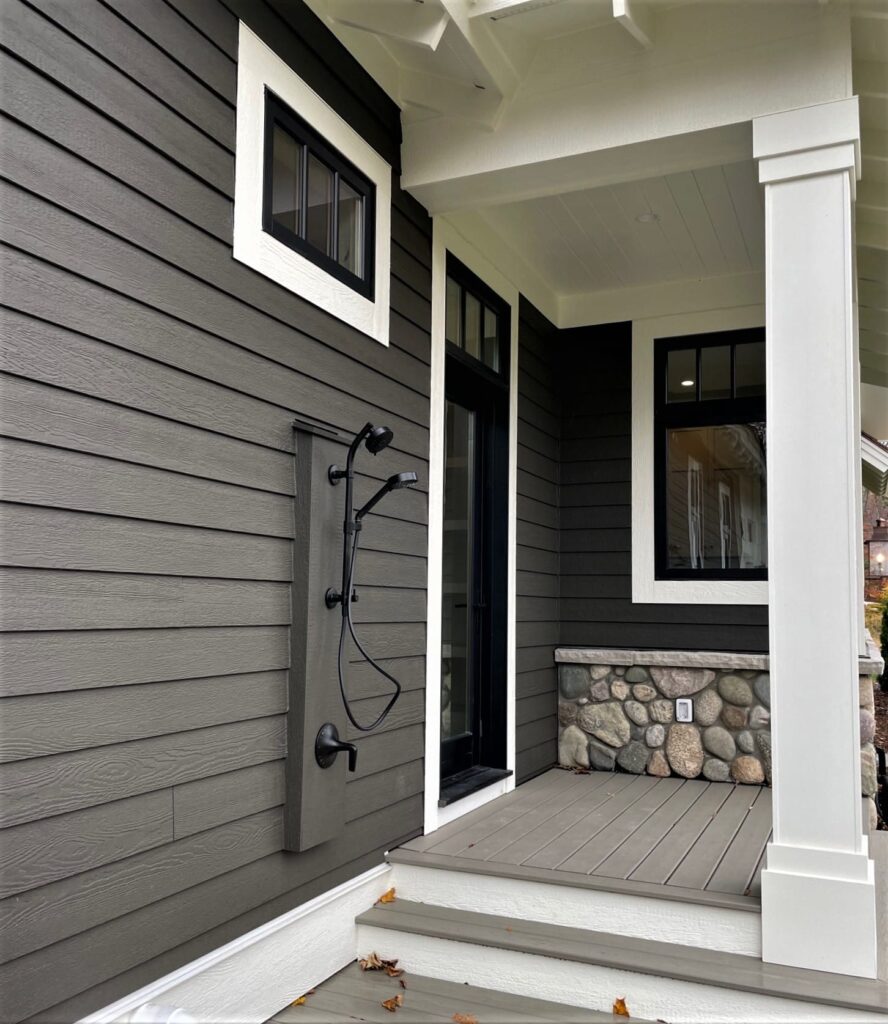 Outdoor shower