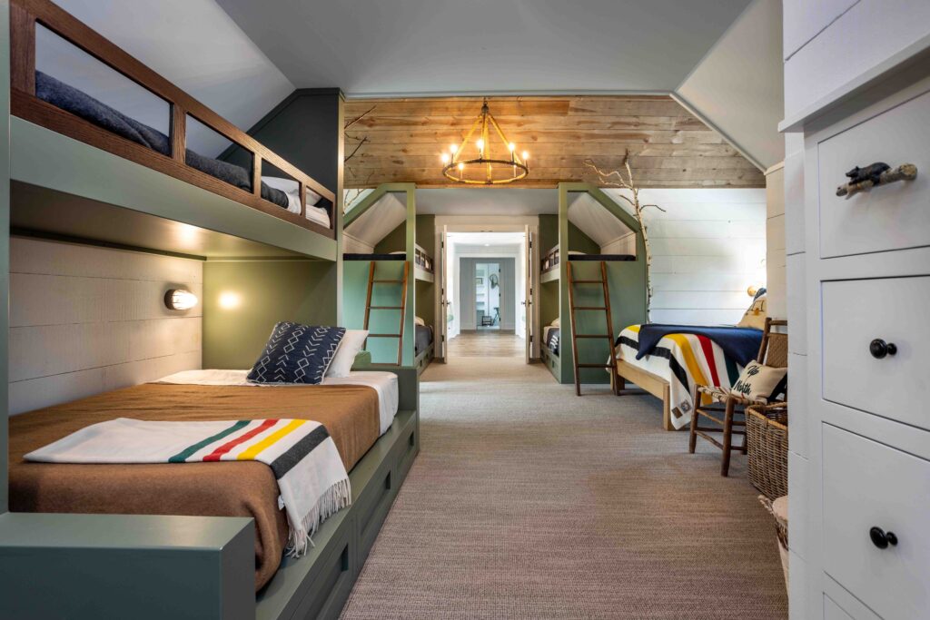 29-Bunk Room Custom Built-Ins and Beds