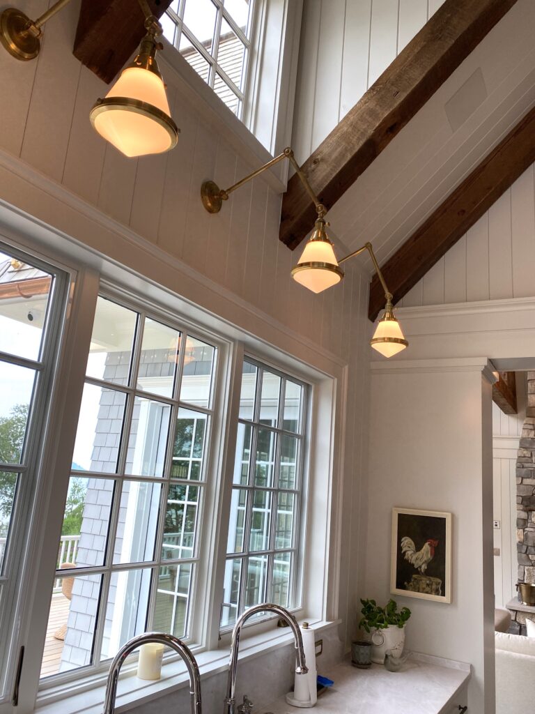 tall ceilings and windows